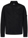 Chrome-R Lens Over Long Sleeve Shirt Black - CP COMPANY - BALAAN 2