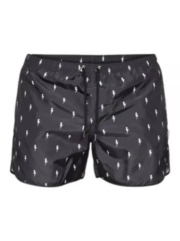 24 All Over Micro Bolts Swim Long Shorts MY58026B Y068 524 - NEIL BARRETT - BALAAN 1