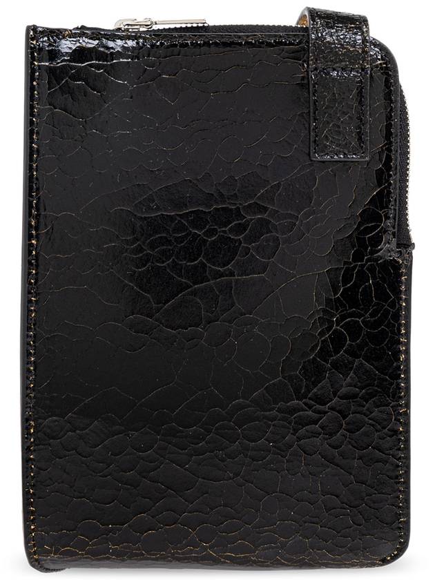 Alexander McQueen Phone Case T-Bar Sling Phone, Men's, Black - ALEXANDER MCQUEEN - BALAAN 3