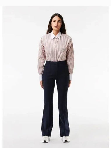 Women s flare fit slacks HF5849 54G HD domestic product GQ2N24021643052 - LACOSTE - BALAAN 1