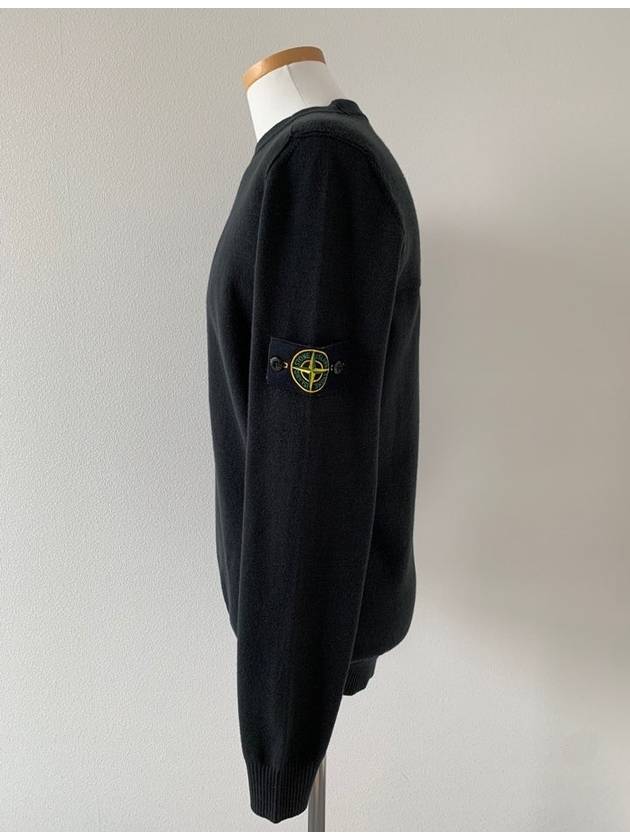 Wappen Wool Round Knit S - STONE ISLAND - BALAAN 3