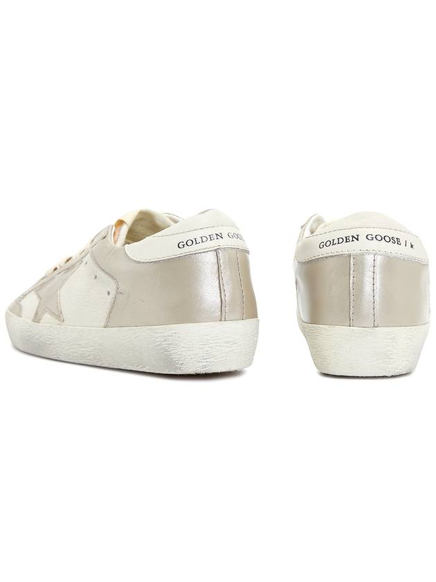 Superstar Low Top Sneakers White Sand - GOLDEN GOOSE - BALAAN 8