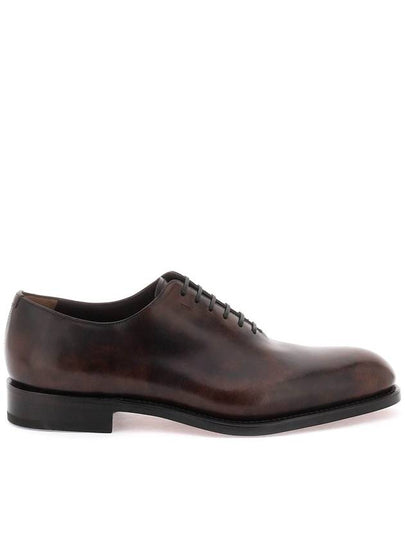 24 ss Shiny Leather Oxford Lace-up FERRAGAMO 02B4820707822 001AC B0230962622 - SALVATORE FERRAGAMO - BALAAN 2