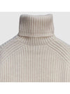 Oversized Fit Wool Turtleneck Off-White - ACNE STUDIOS - BALAAN 5