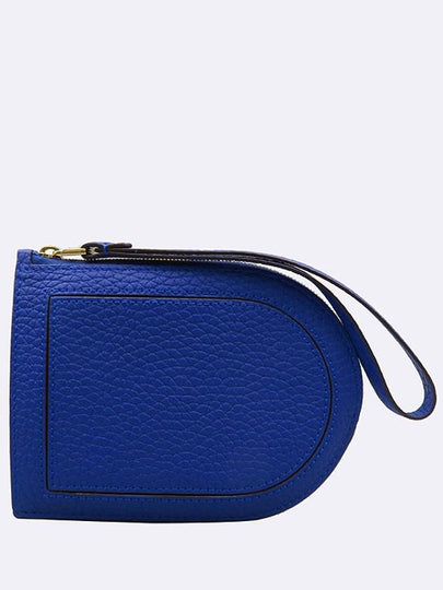 AB0098AQY043LDO Blue Color Leather Pin D Multi Function Trion Soft Wrist Strap - DELVAUX - BALAAN 2