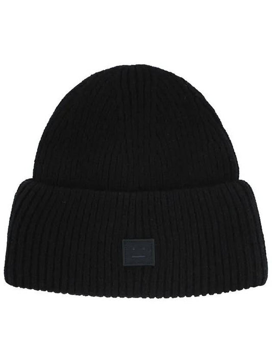 Small Face Logo Beanie Black - ACNE STUDIOS - BALAAN 2