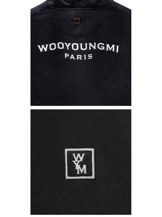 Hooded Sweatshirt W241TS37 741G - WOOYOUNGMI - BALAAN 6