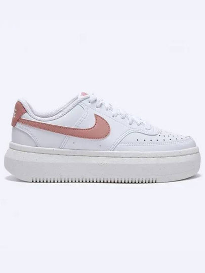 Court Vision Alta Leather W White Red Stardust DZ5394 102 - NIKE - BALAAN 2