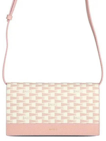 Pennant Logo Cross Bag Pink - BALLY - BALAAN 2