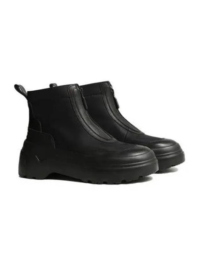 Explorer Zipper Platform Middle Boots Black - HUNTER - BALAAN 2