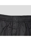 Men's Logo Nylon Swim Shorts Black - MONCLER - BALAAN 3