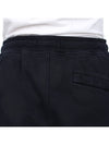 Cotton Fleece Cargo Bermuda Shorts Navy - STONE ISLAND - BALAAN 10