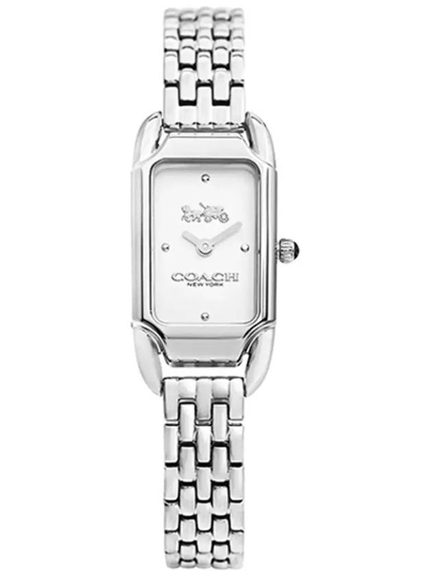 Cadie Stainless Steel Watch Silver - COACH - BALAAN 5