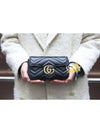 GG Marmont Matelasse Leather Super Mini Bag Black - GUCCI - BALAAN.