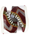 Dsquared SN423 V291 M078 Leather leather high top Wine - DSQUARED2 - BALAAN 6