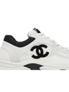 CC logo mesh tennis low top sneakers white - CHANEL - BALAAN 4