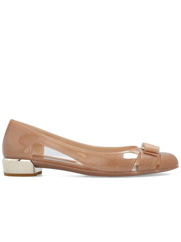 Vara Bow Jelly Ballet Flat Amaraetti - SALVATORE FERRAGAMO - BALAAN 1