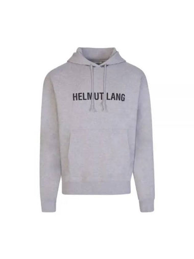 Core Logo Hoodie Grey - HELMUT LANG - BALAAN 1