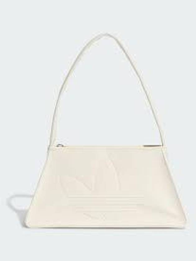 Glossy PU Leather Shoulder Bag Wonder White - ADIDAS - BALAAN 2