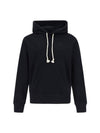 Small Logo Patch Hoodie Black - ACNE STUDIOS - BALAAN 5