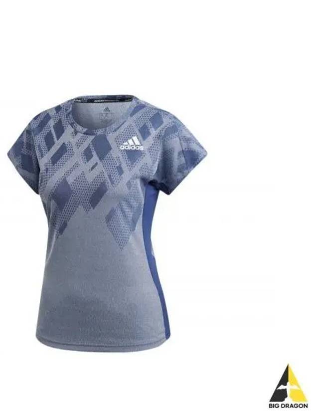 adidas BADMINTON Colorful T shirt Women s Short Sleeve Uniform FT9705 - ADIDAS - BALAAN 1