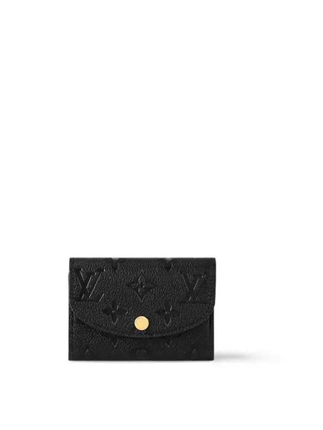 Rosalie Monogram Coin Purse Black - LOUIS VUITTON - BALAAN 2