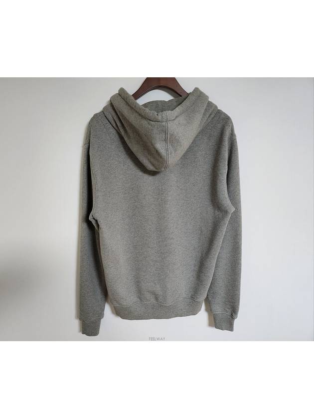 M gray small heart embroidery hoodie E21HJ008 730 - AMI - BALAAN 3