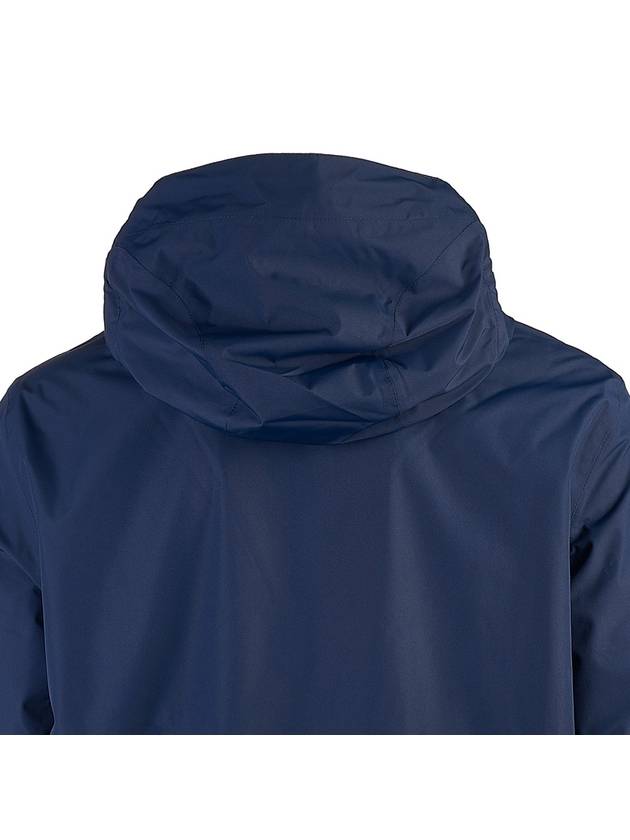 Logo Hiker Hooded Jacket Navy - BARBOUR - BALAAN 7