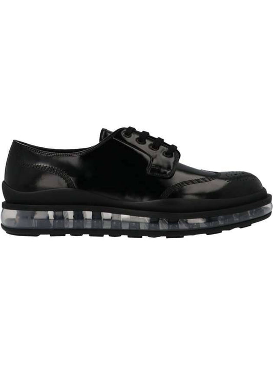 Air Lace-Up Oxford Shoes Black - PRADA - BALAAN 1
