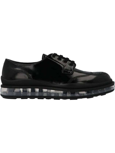 Air Lace-Up Oxford Shoes Black - PRADA - BALAAN 1