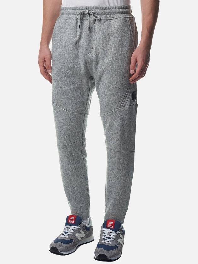 Diagonal Raised Fleece Cargo Track Pants Grey - CP COMPANY - BALAAN 3