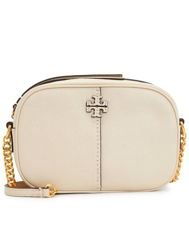 McGraw Logo Camera Shoulder Bag Beige - TORY BURCH - BALAAN 2