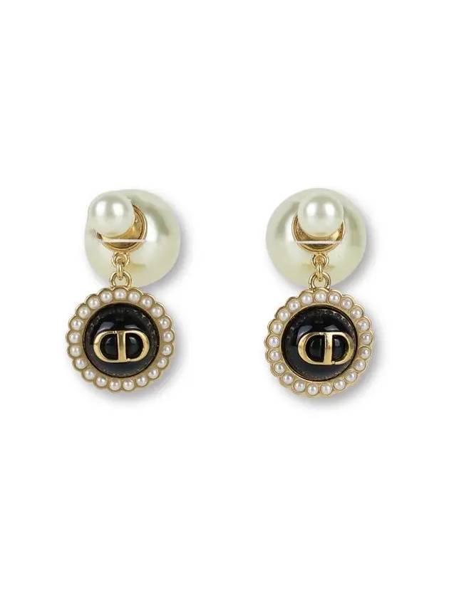 Tribales Resin Pearls Earrings Gold - DIOR - BALAAN 2