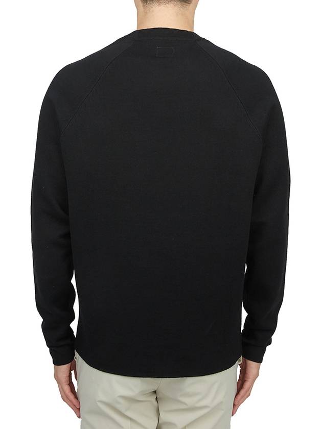 CP Company Sweater 17CLKN015A006599A999 Black - CP COMPANY - BALAAN 4