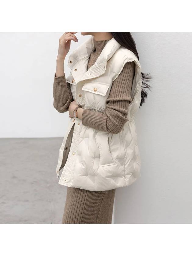 100 duck down lowive padded vest - MONO AT.D - BALAAN 2