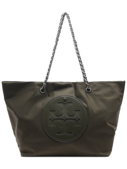 Ella Chain Tote Bag Olive - TORY BURCH - BALAAN 2