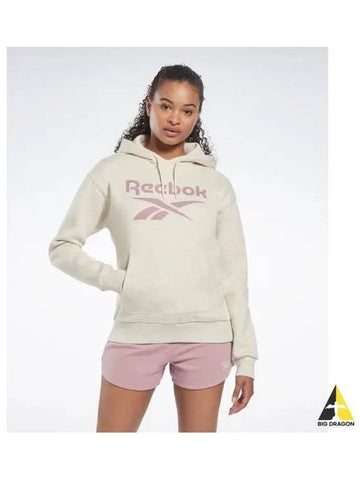 RI BL Fleece Hoody Ivory HK6813 - REEBOK - BALAAN 1