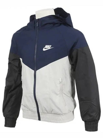 Junior Windbreaker NSW Wind Runner Hooded Jacket Jumper FZ5516 410 Domestic Product GQN124092791270 - NIKE - BALAAN 1