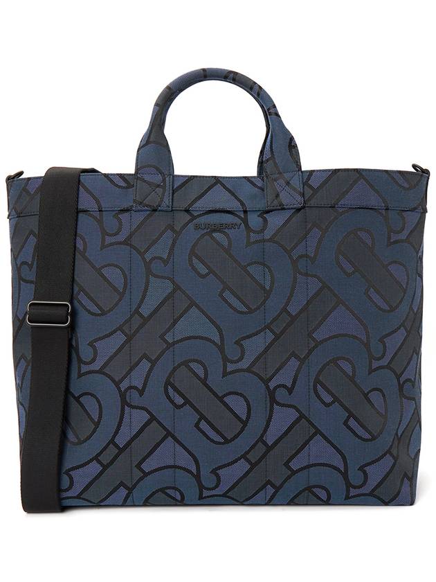 Ormond Tote Bag Navy - BURBERRY - BALAAN 2