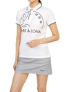 Golf New Skull Selen MLW 3A AP01 WHITE Women s Collar Short Sleeve T Shirt Regular Fit - MARK & LONA - BALAAN 6