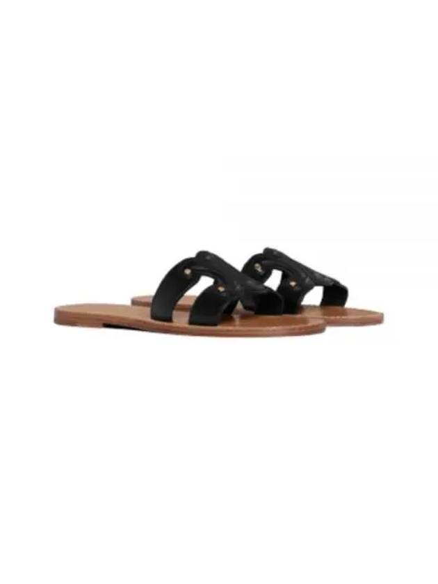 Triomphe Calfskin Mule Black - CELINE - BALAAN 2