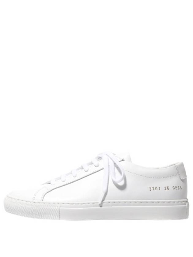 Original Achilles Low Top Sneakers White - COMMON PROJECTS - BALAAN 2