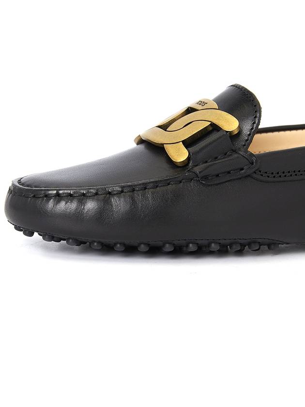 Women's Kate Gommino Leather Driving Shoes Black - TOD'S - BALAAN 9