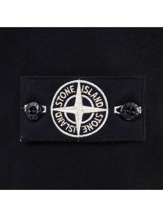 11Th Anniversary Wappen Hooded Jacket Black - STONE ISLAND - BALAAN 5