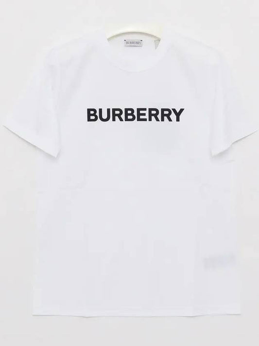 Short Sleeve T-Shirt 8080325 A1464 WHITE - BURBERRY - BALAAN 2