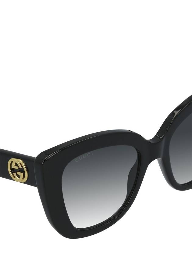 Eyewear Logo Embellished Sunglasses Black - GUCCI - BALAAN 4