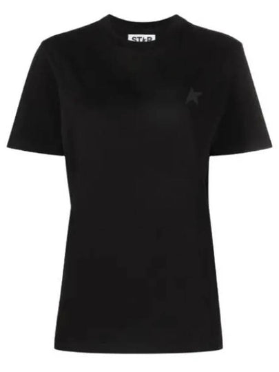 Black Star Collection Short Sleeve T-Shirt Black - GOLDEN GOOSE - BALAAN 2