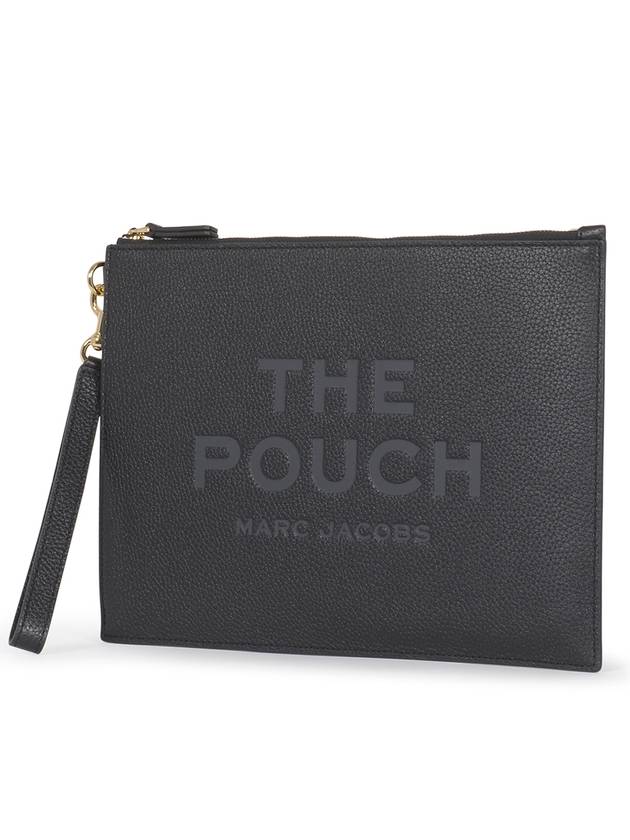 Leather Pouch Bag Black - MARC JACOBS - BALAAN 3