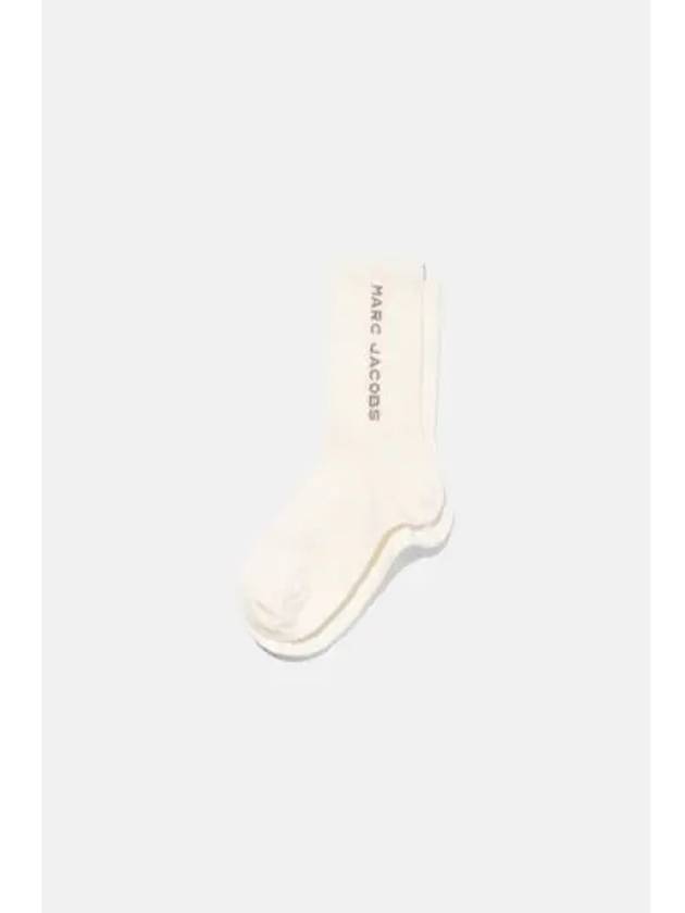 Color Cotton The Sock Chalk MBLAA22100WHX - MARC JACOBS - BALAAN 1