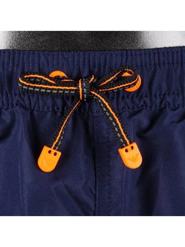 Eagle Logo Swim Shorts Blue - EMPORIO ARMANI - BALAAN 6